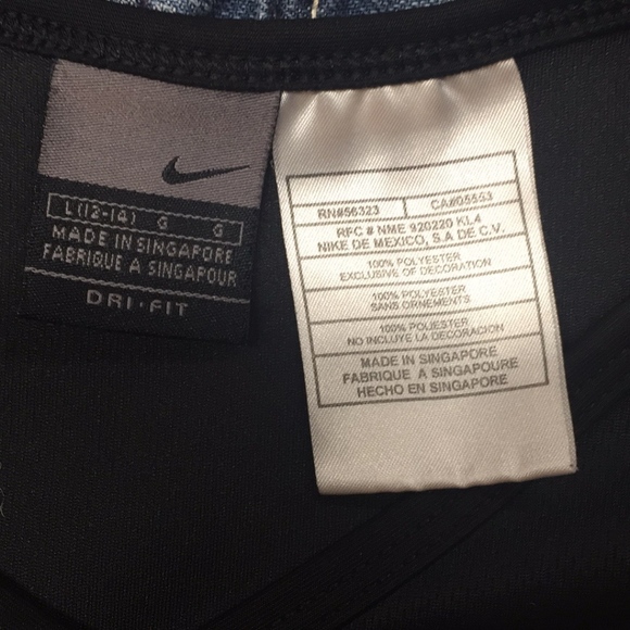 Nike athletic Dri-Fit crop top tee - Picture 5 of 5